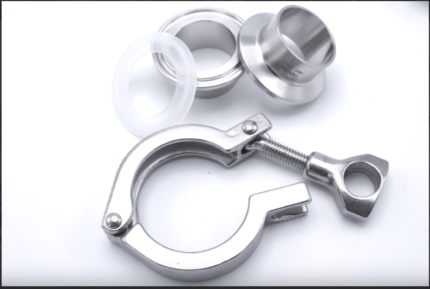 كلامب استانلس 316  2 بوصه كامل  <p>2 Inch p> 316 Tri Clamp  Sanitary
